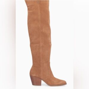 Michael Kors Harlow Over The Knee Boots Womens 6/7 Suede Mismatched
